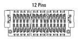 Dimensionet: Zero8 prizë e drejtë 12-pin