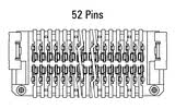Dimensionet: Zero8 socket i drejtë me 52 pinë