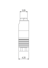 Dimensionet e lidhësit IDC me 20 pinë One27